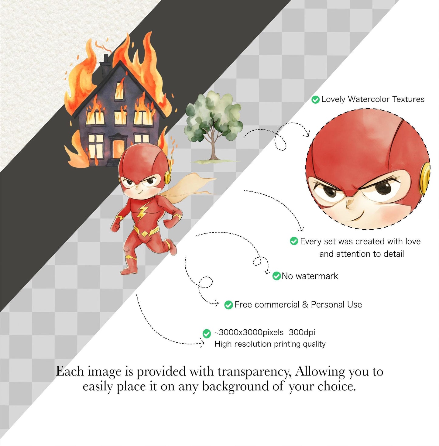 Cute Superhero Clipart, Baby Heroes Avengers Clipart, Hulk Clipart, Marvel Avengers ,Guardians of the Galaxy, Deadpool , Spiderman Clipart