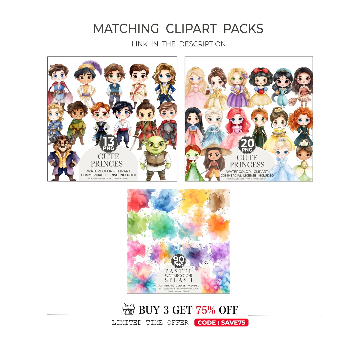 Prince Clipart, Prince PNG, Instant Download, Prince shirt, Princes birthday printable decorations, Flynn Rider png, Prince Charming clipart