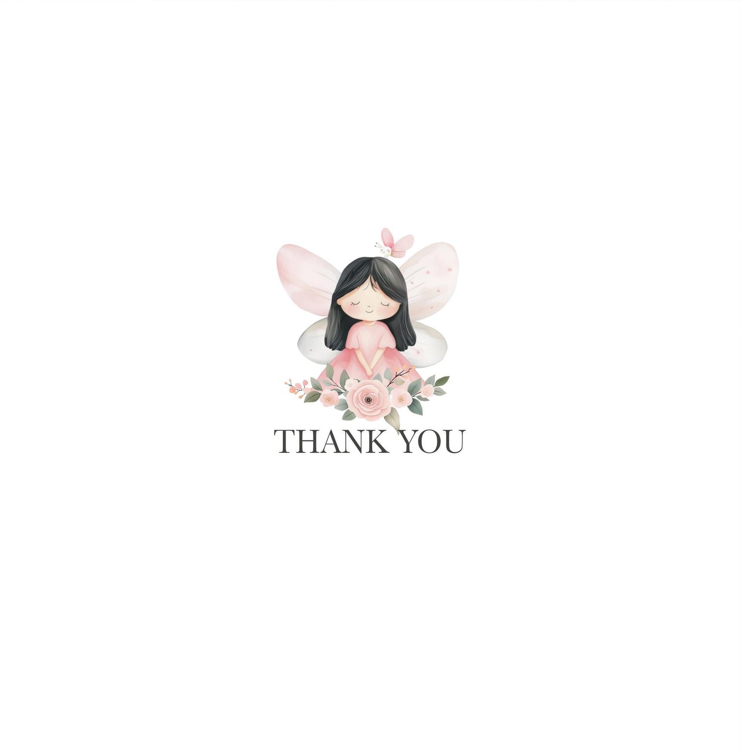 Watercolor Fairy Garden Clipart, Pink Fairy Princess PNG, Woodland Fantasy Unicorn, Cute Forest Animals, Magical Clipart, Whimsical Nursery