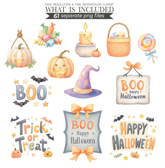 Halloween Animals Clipart, Cute Halloween png, Woodland Animal Clipart, Spooky clipart, Fall clipart, Animal Costumes, Commercial Use