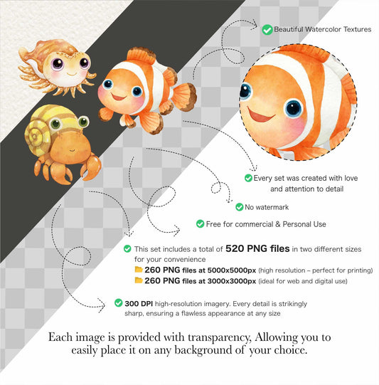 Watercolor Cute Animals Clipart 260 Cute Animal PNG Watercolor Animals Cute Animal Bundle Baby Animals Printable Animals Clipart Bundle