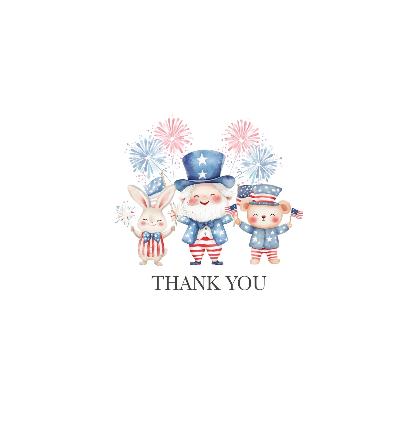 4th of July Clipart Bundle, Patriotic PNG, Fireworks, American Flag, Red White Blue Independence Day, USA Sublimation, Commercial Use