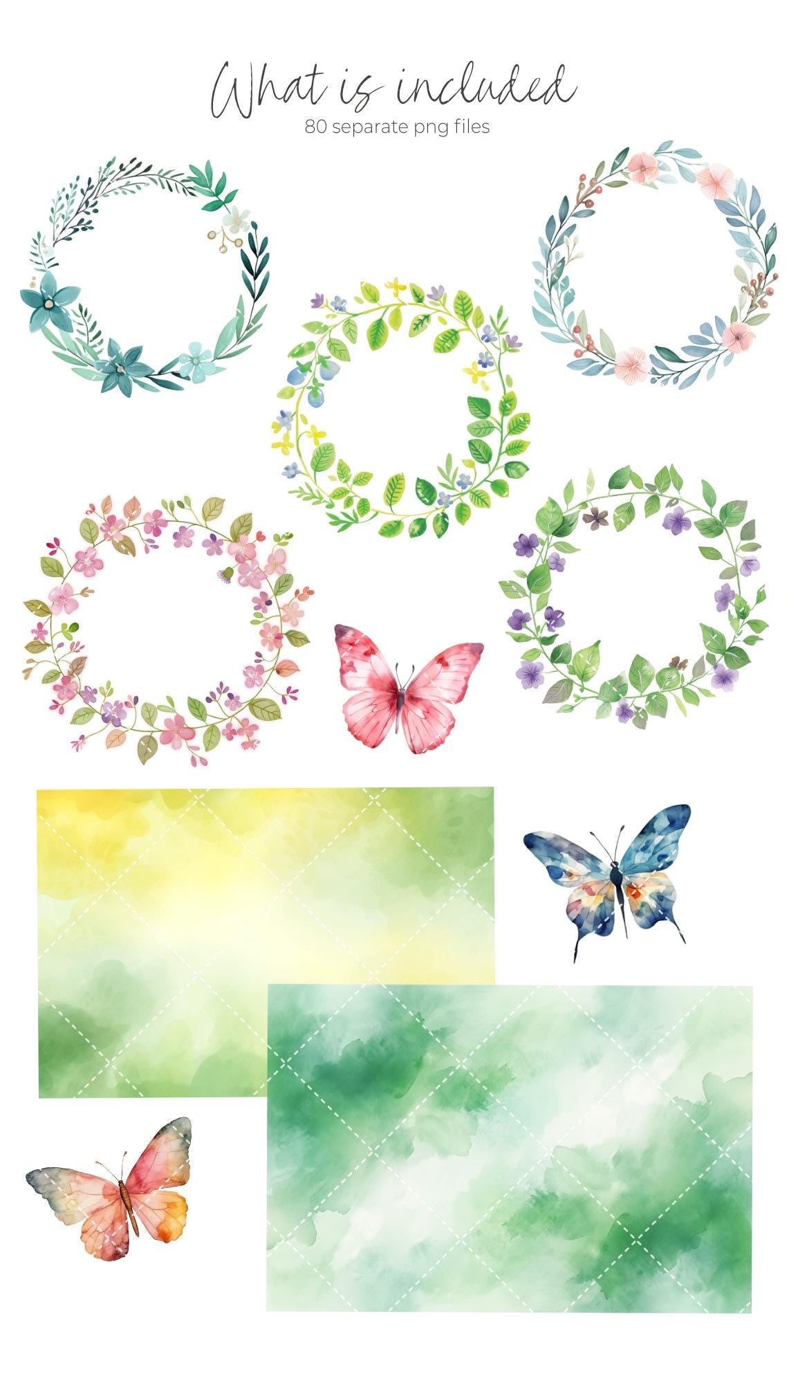 Woodland Animals Clipart Bundle, Cute Forest Animals PNG, Watercolor Woodland Animals Baby Shower, Forest Babies, Nursery Woodland Decor