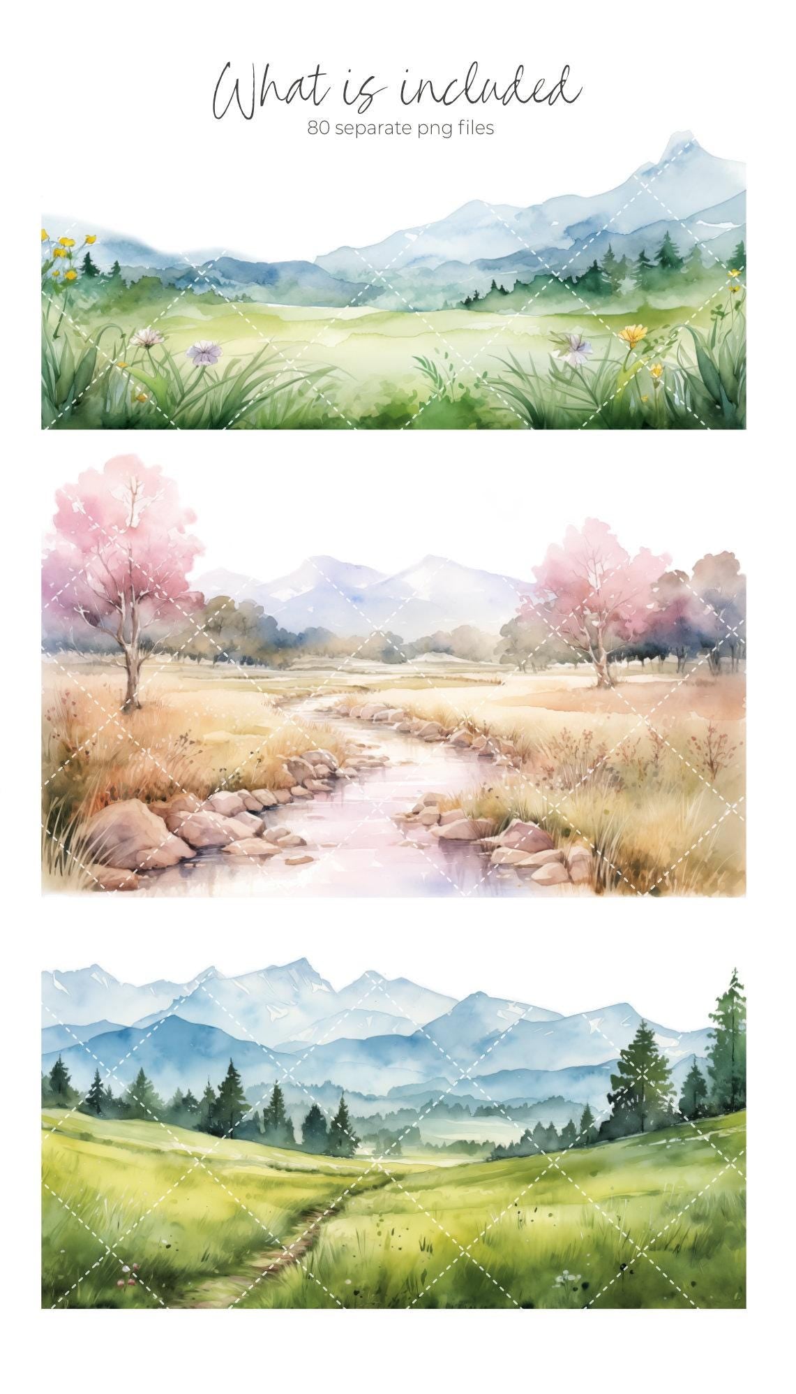 Woodland Animals Clipart Bundle, Cute Forest Animals PNG, Watercolor Woodland Animals Baby Shower, Forest Babies, Nursery Woodland Decor