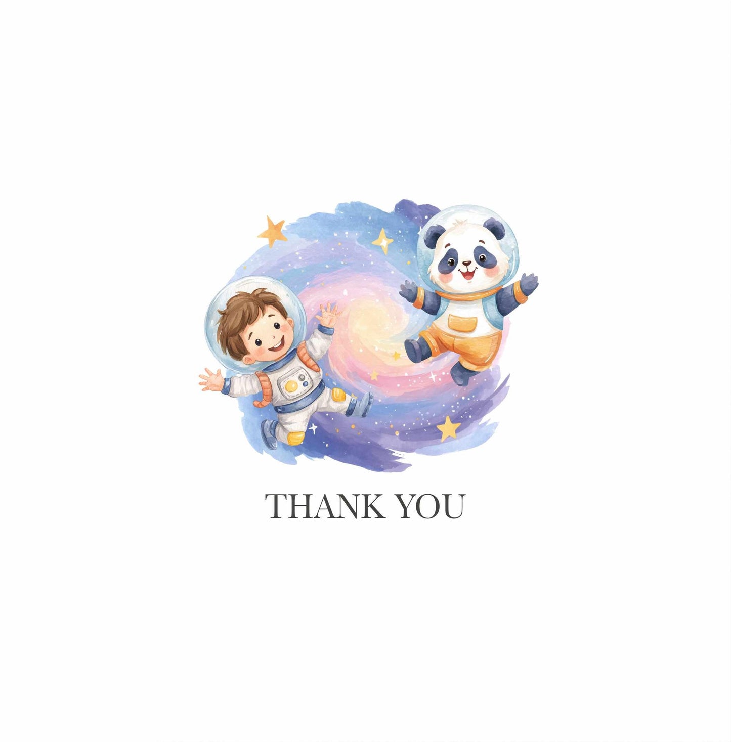 Cute Astronaut Clipart - Watercolor - Outer Space Png - High Quality - Galaxy Clipart - Birthday Png - Rocket Png - Planets - Commercial Use