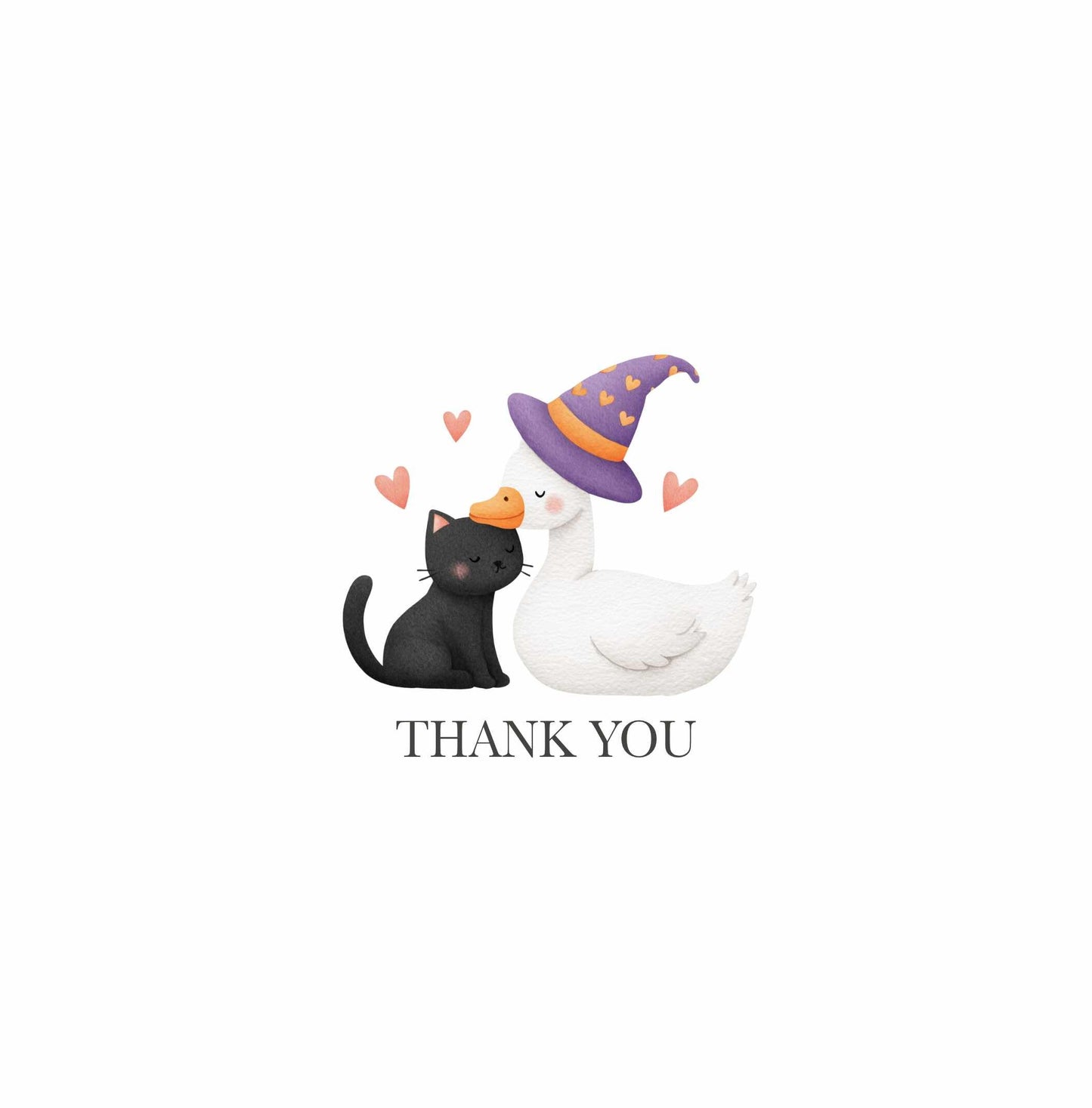 Witchy Goose Halloween Clipart Set: Pastel Costume Parade (PNG Files, Digital Download
