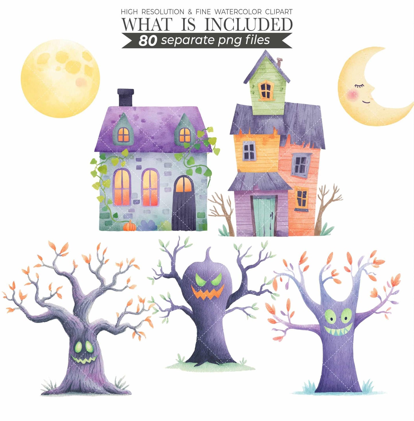 Watercolor Halloween Goose Clipart Set, Cute Spooky Geese PNG, Halloween Animals Clipart, Silly Goose Clipart, Whimsical Baby Shower Digital