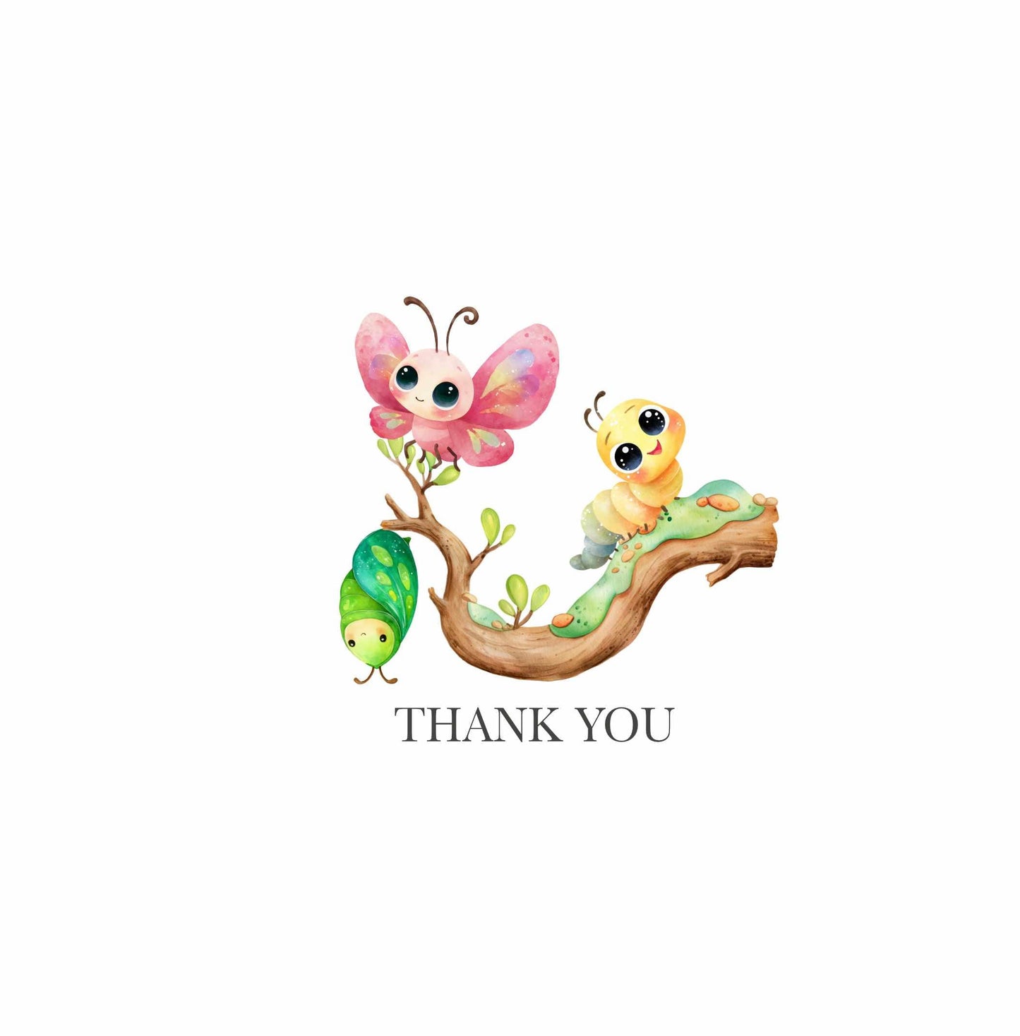 Cute Little Love Bugs Clipart, Insects Clipart, Spring Clip Art Bundle, Garden Creatures Clipart, Bee Watercolor Clipart, Bug Birthday Png